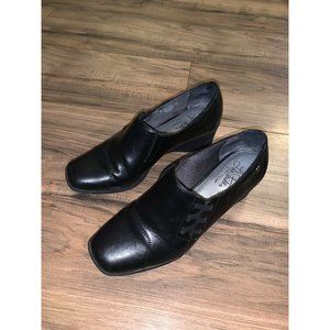 Lifestride Life Stride Earthly Mid Heel Wedge Shoe